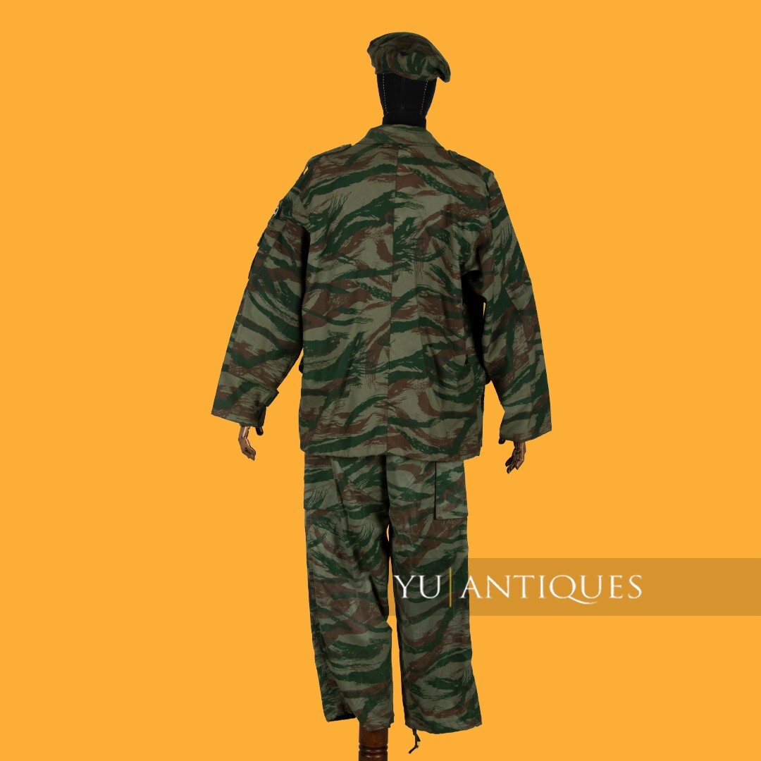 Krajina Serb SVK 军队警察绿色老虎蜥蜴迷彩图案制服| eBay