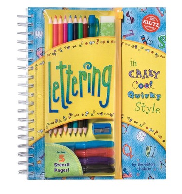 Lettering in Crazy, Cool, Quirky Style: 6 Pack by Karen Phillips (English) Hardc