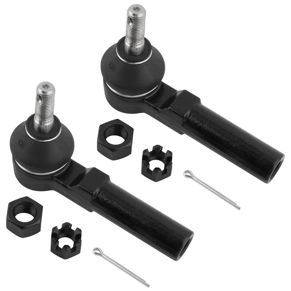 4PCS Front Lower Ball Joints Outer Tie Rod Ends For Buick Cadillac Olds Pontiac - Image 3 of 4