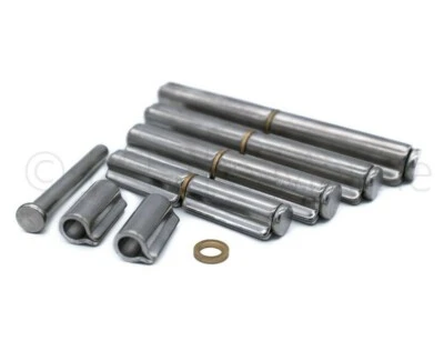 Stainless steel weld on hinge 2 leaf hinges ramp door gate weldable A2 304 SS