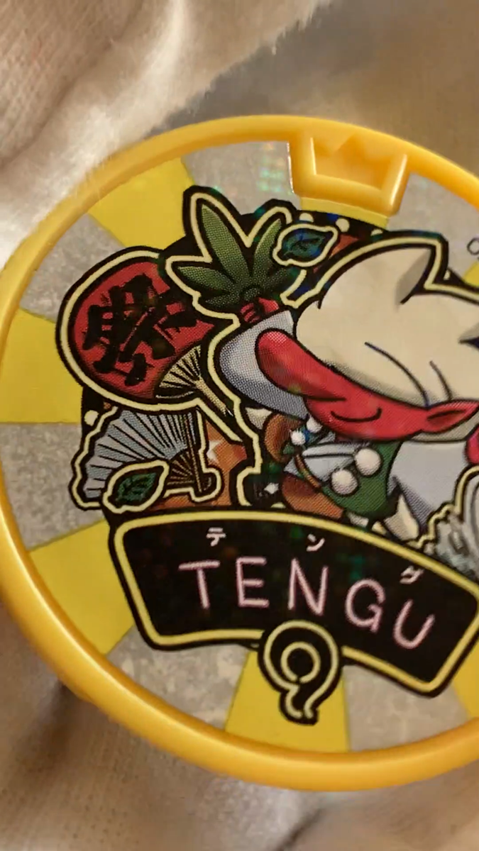Tengu YoKai Watch Medals Yo-kai anime JAPAN Bandai specter ghost