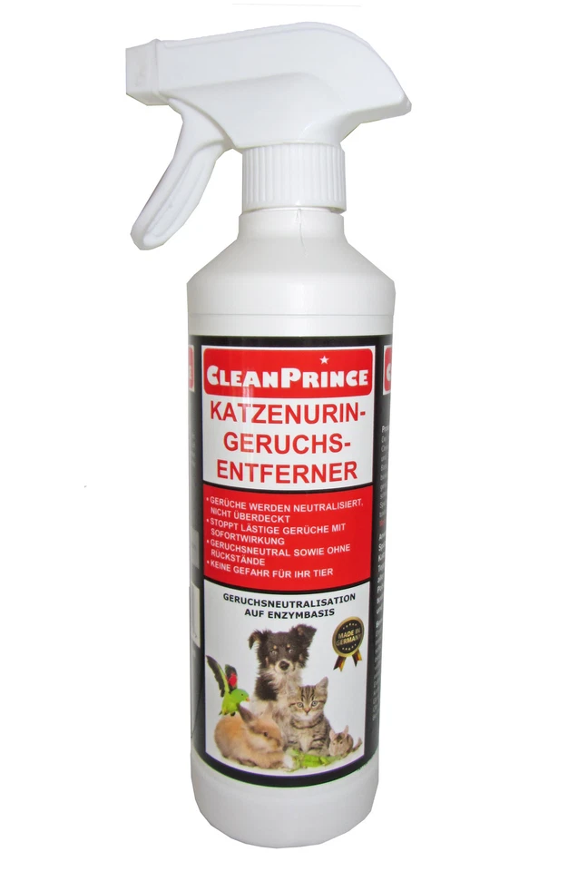 Katzenuringeruch Entferner 500 ml | Tier Katzen-Urin Vernichter Ex Anti Geruch - Bild 3 von 3