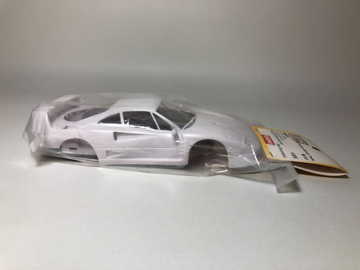 KYOSHO Mini-z Ferrari F40 White Body Set (Non Decoration KYOSHO Mini-z Ferrari F40 White Body Set (Non Decoration