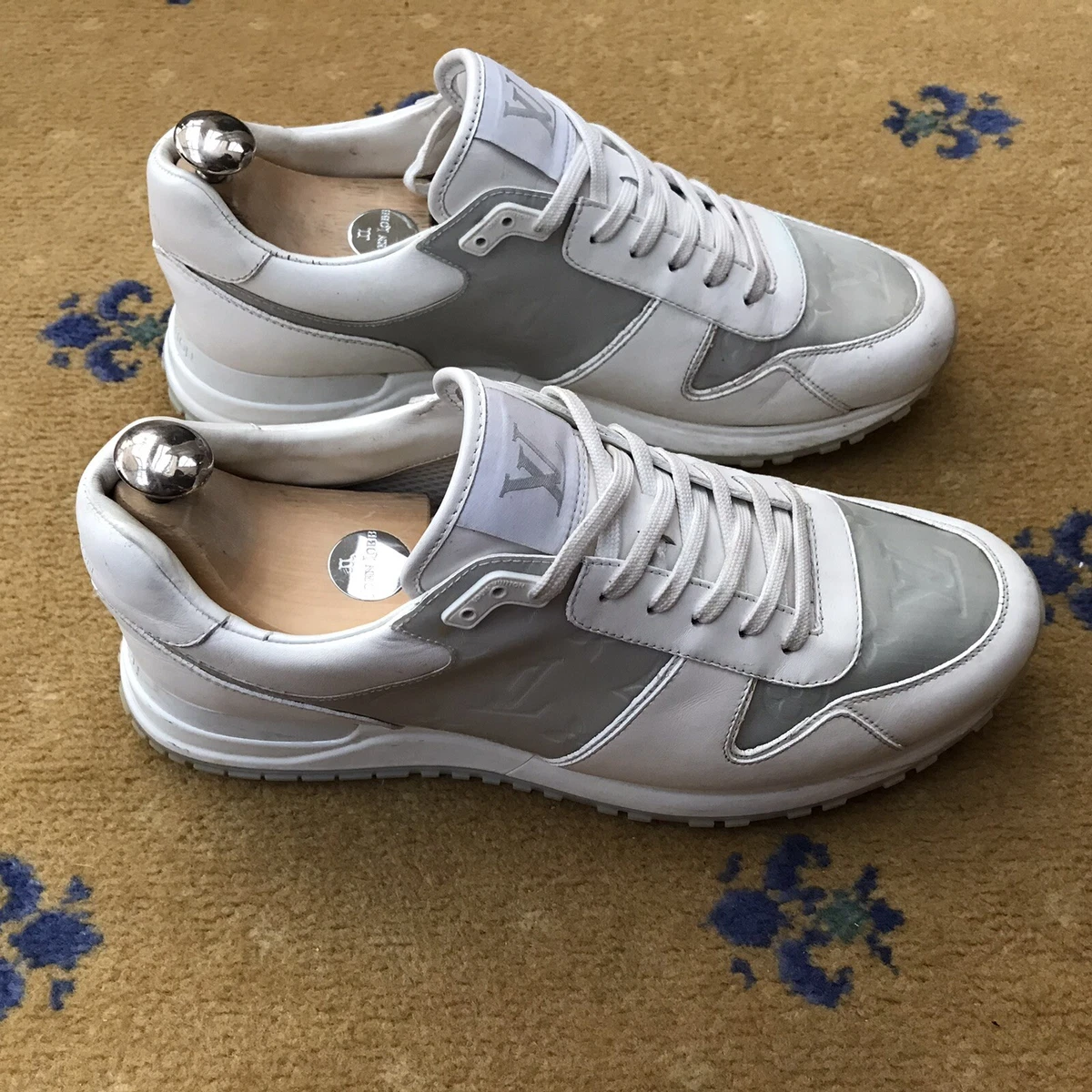 Louis Vuitton Run Away Sneaker White Iridescent for sale | eBay