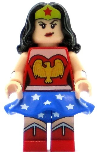LEGO DC Super Heroes Minifigure Wonder Woman 1941 First Appearance Genuine