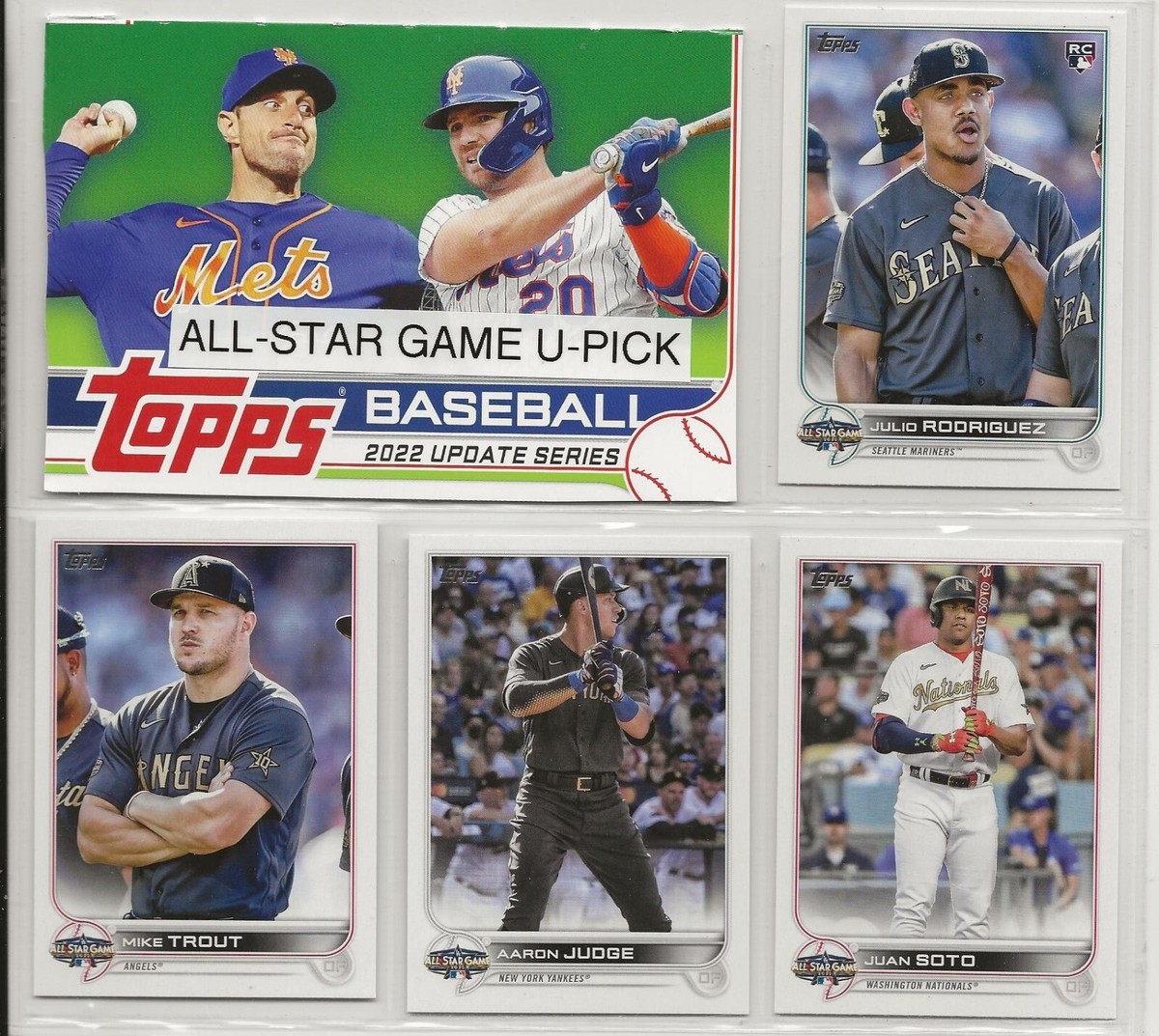2022 Topps Update Series All-Star Stitches ASSC-SO Jersey Shohei