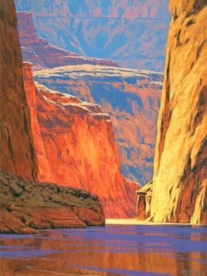 Deep in the Canyon, Cody DeLong, Wall Art Print Poster  14'' x 11''  3443