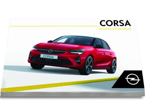 Opel Corsa F 2019-2022 Navigationshandbuch Deutsch - Afbeelding 1 van 6