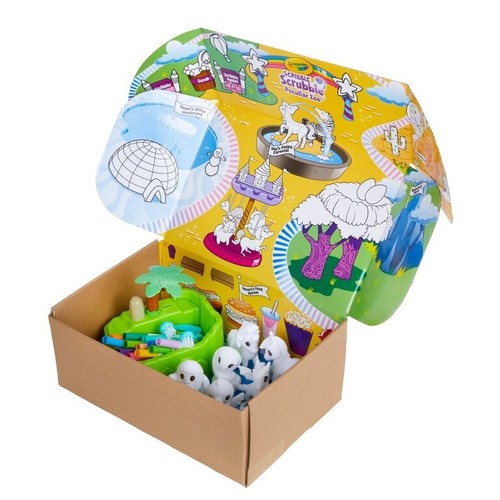 Crayola 74-7430-E-000 Washimals Peculiar Zoo Playset - Picture 8 of 11
