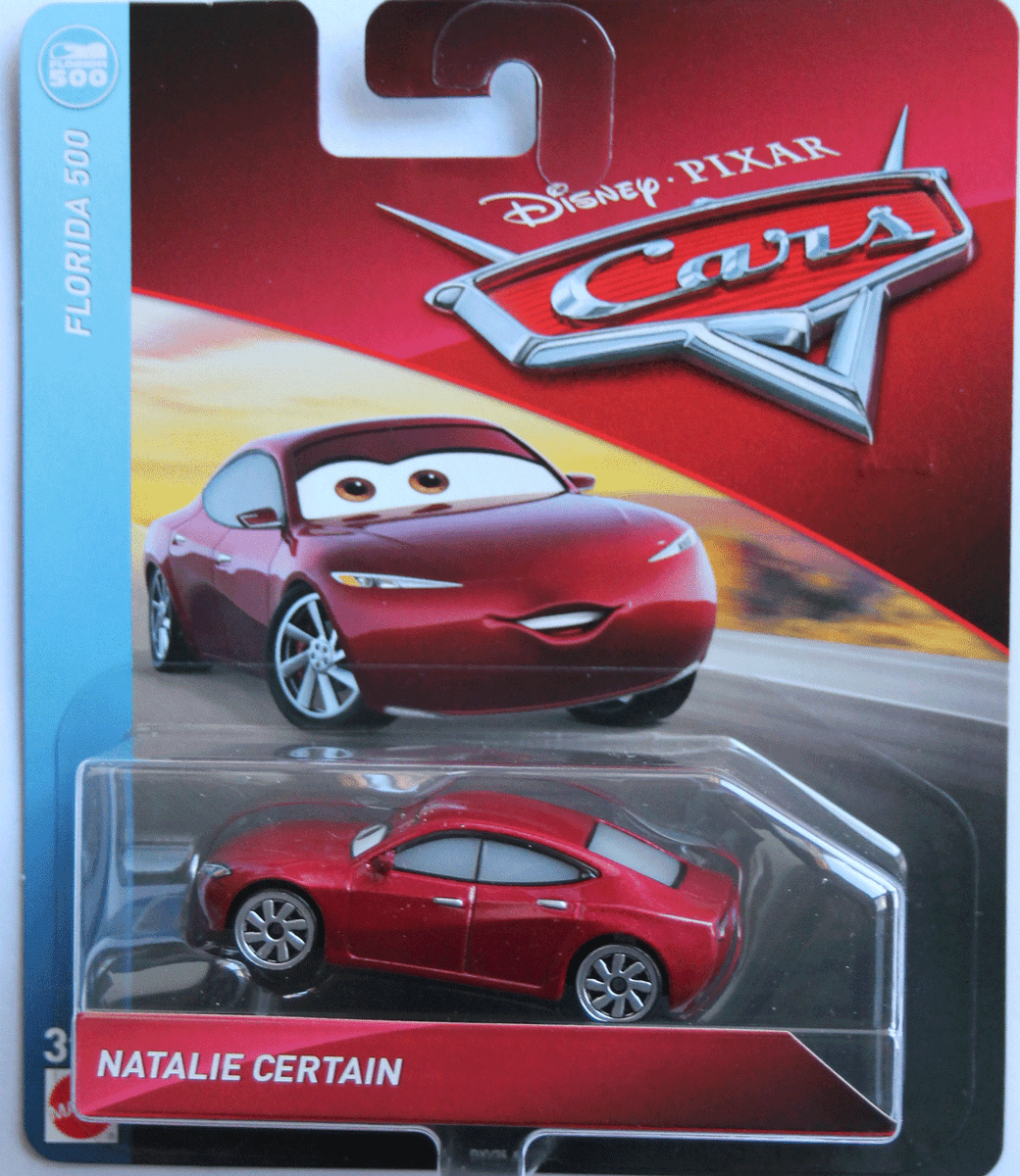 CARS NATALIE CERTAIN Mattel Disney Pixar 2019