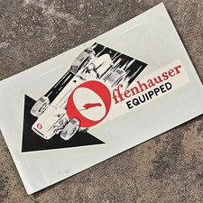 Vintage Original water Decal OFFENHAUSER Hot Rod Indy Race Car Auto Racing Offy
