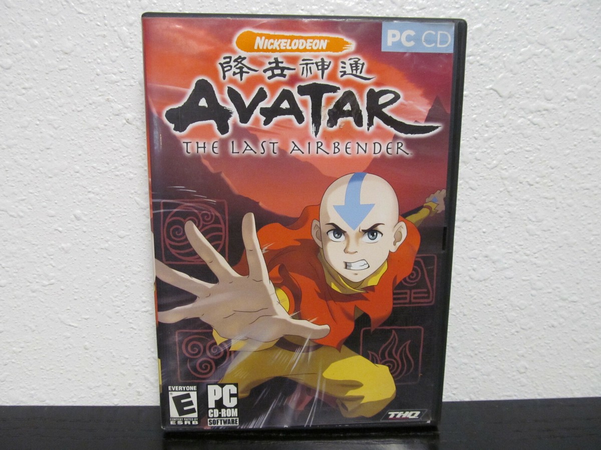AVATAR The Last Airbender Action CD Game ( PC, 2006 ) Windows 98