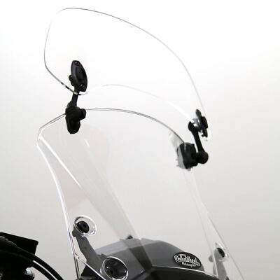 MPW Großes Motorrad Aufsteck Klar Windschutzscheibenverlängerung/Siebabweiser