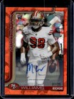 2025 Topps Mykel Williams Orange (Raw)