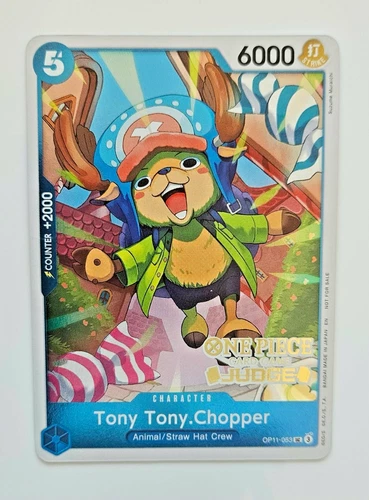 One Piece Card Game Tony Tony Chopper OP11-053 UC Judge Pack Foil Promo English