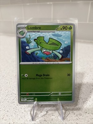 2025 Pokemon Phantasmal Flames Lombre #006/094 Common Reverse Holo Foil