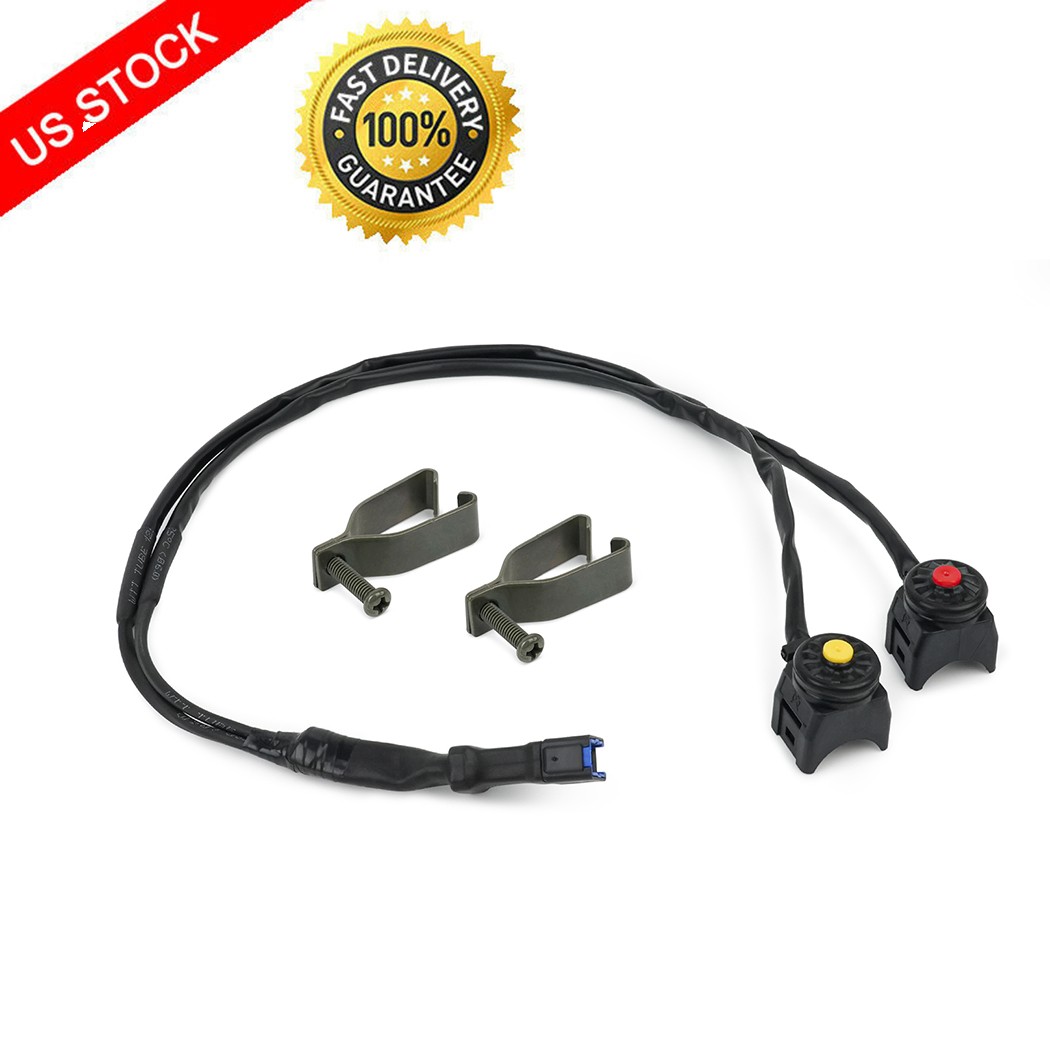 Separate Start Stop Kill Switch Button Control Kit Compatible with