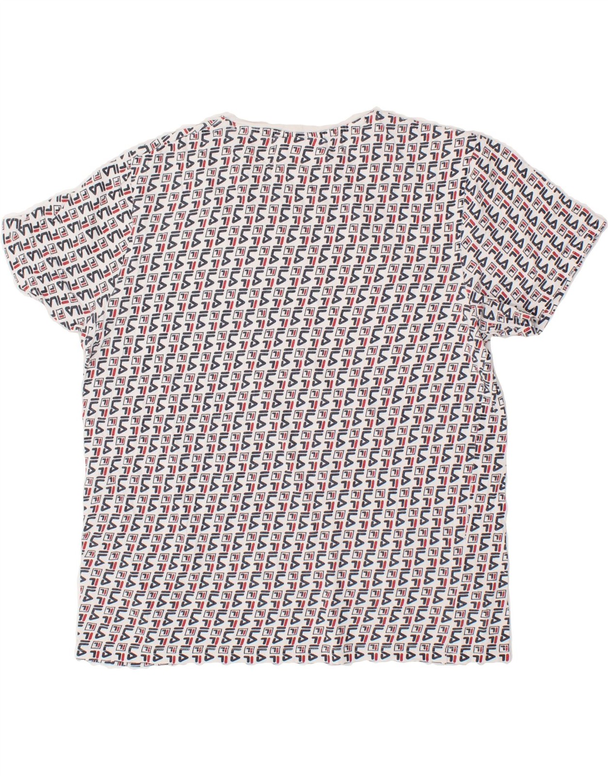 FILA T shirt uomo top media cotone multicolore TV07