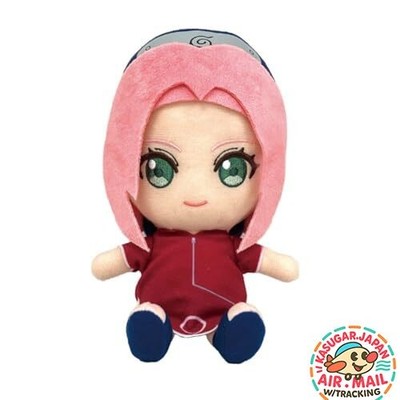 new NARUTO Sakura Haruno Part 1 Chibi Plush Doll Bandai Nui fm Japan w/Tracking