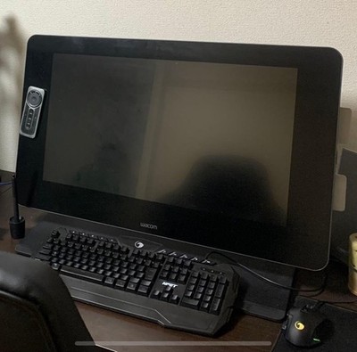 Wacom Cintiq 27QHD DTK-2700 Pen Display w/ Stand ・Pen Operation confirmed
