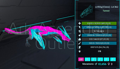 Ark Survival Ascended-Asa-Pve-Managarmr-Dino-Top Stat-PC/PS5/XBOX-Official-AAO