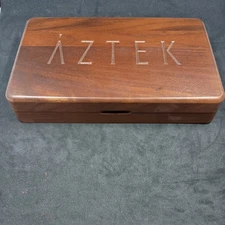 Aztek Airbrush A470 Wooden Box Set Testors Model Master Complete Great Condition