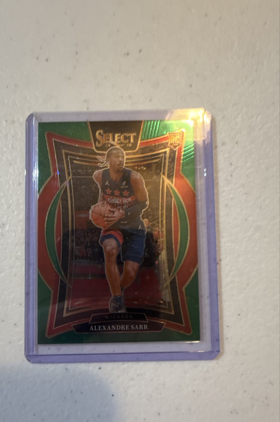 2024-25 Panini Select - Concourse Alexandre Sarr #73 Green Stars Prizm (RC)