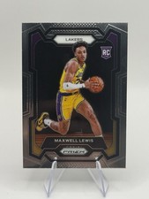 Maxwell Lewis 2023-24 Panini Prizm #143 Los Angeles Lakers ROOKIE Trading Card
