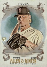 2021 Topps Allen & Ginter #225 Tanner Houck Silver Portrait