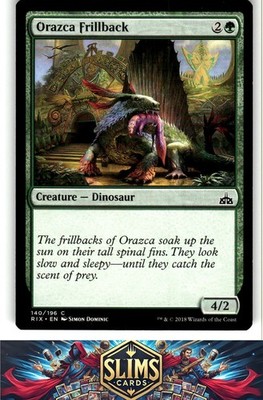 Magic the Gathering MTG Rivals of Ixalan Orazca Frillback #140 Buy 2 Get 1