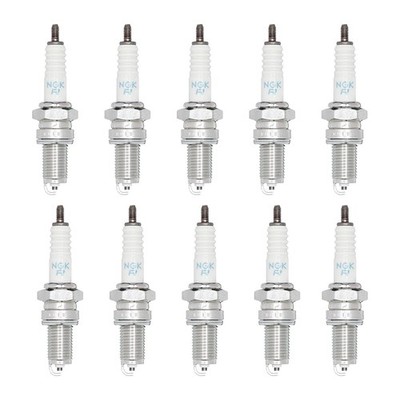 10 Zündkerzen mit Flachdichtsitz NGK Quick Aftermarket-Expertise für u.a. HONDA