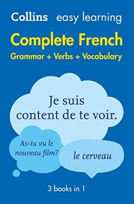 Collins Dictionaries - Easy Learning French Complete Grammar Verbs an - H245z