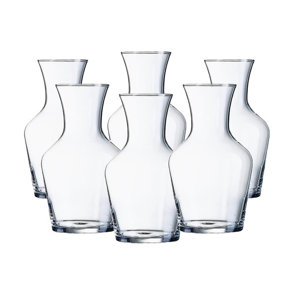 Arcoroc Vin Karaffen | Glaskaraffen | GläSerspüLmaschinengeeignet 6 X 1 L-image