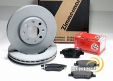 Zimmermann Bremsscheiben Ø 257 mm + Bremsbeläge vorne für Opel Corsa D