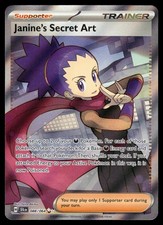 Janine's Secret Art 088/064 Holo Ultra Rare Shrouded Fable Pokemon NM