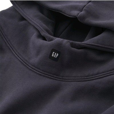 Yeezy Gap Engineered by Balenciaga 05 Logo Hoodie Black Size Small