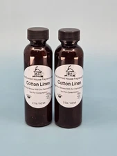 2 Cotton Linen 2 Oz.  100 % Fragrance Oil Great for Diffusers, Soaps and Candles