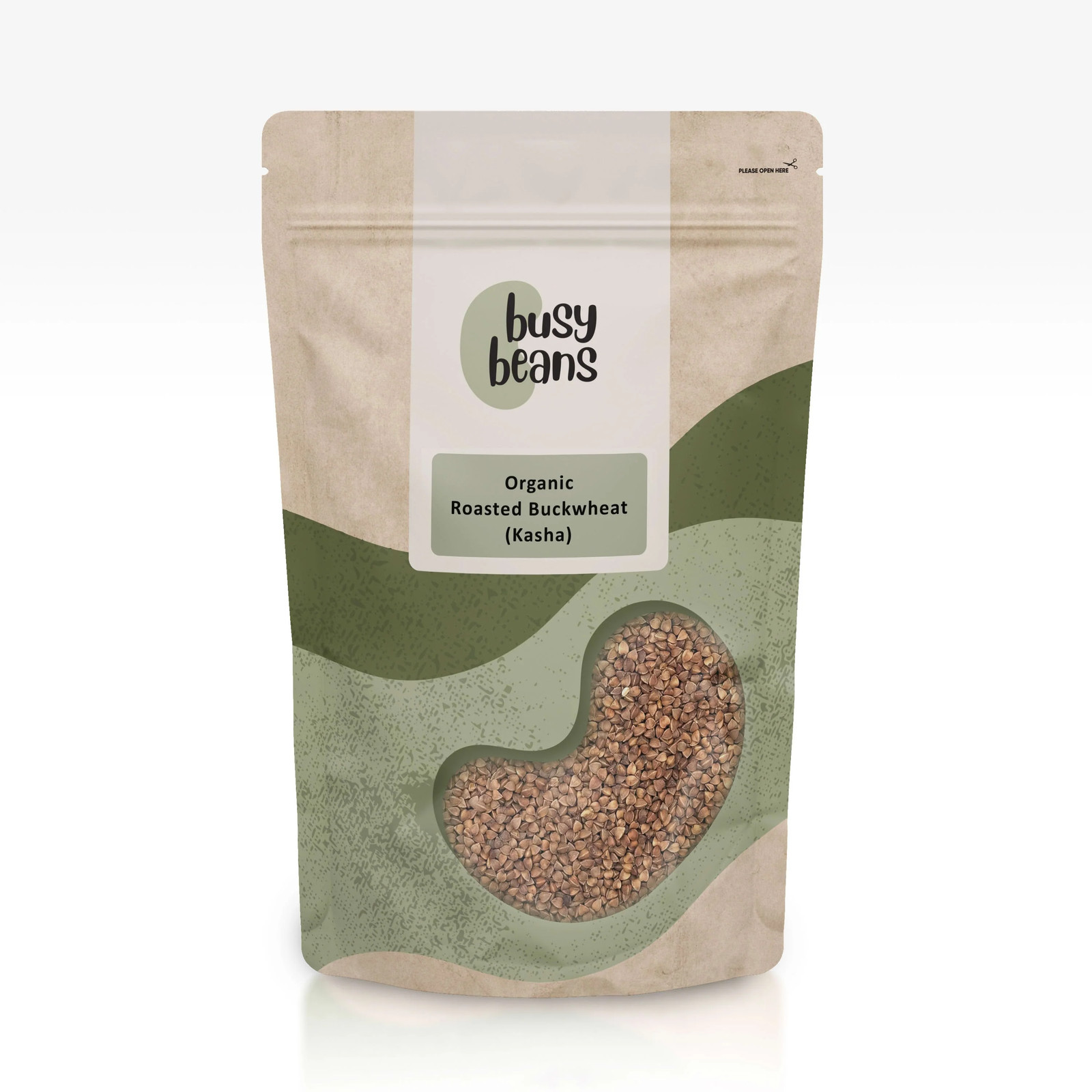 Organic Roasted Buckwheat (500g) | Kasha | Gluten-Free