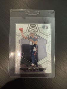 2024 Panini Mosaic - Rookies Silver Prizm #303 Drake Maye (RC)