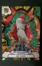 2025 Panini Donruss - Bomb Squad Jim Thome #12 Green Laser