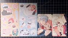 Jujutsu Spin Gojo Yuji Unique Gojo Satoru Itadori Yuji Sticker Photocard Photo C