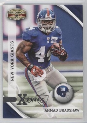 2010 Panini Gridiron Gear Silver X's 30/250 Ahmad Bradshaw #96 fm0