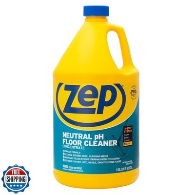 Zep Neutral PH Industrial Floor Cleaner - 1 Gallon - ZUNEUT128 - 
