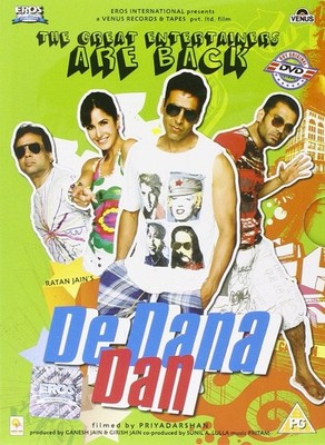 De Dana Dan (DVD, 2010) Akshay Kumar, EX Library DISC IS SCRATCH FREE