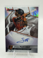 Topps Bowman Chrome Autograph Stiven Martinez Orioles CPA-SM 2024 READ