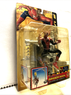 Spider-Man 2 Aerial Flipping Action Figure Streetlight Accessory