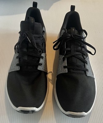 REEBOK HYDRORUSH TR MENS 11 RUNNING SHOES  BLACK GRAY TRAINING 