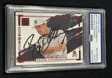 2024 Impeccable LIV Signed Bryson DeChambeau Variations Red /36 Auto PSA COA