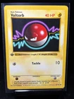 Pokémon TCG Voltorb Base Set 1st Edition Shadowless Common 67/102 MP+