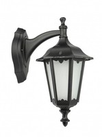 Wandlaterne Rustikal IP43 Schwarz E27 AußEnlampe Garten Terrasse Hof Dilsen